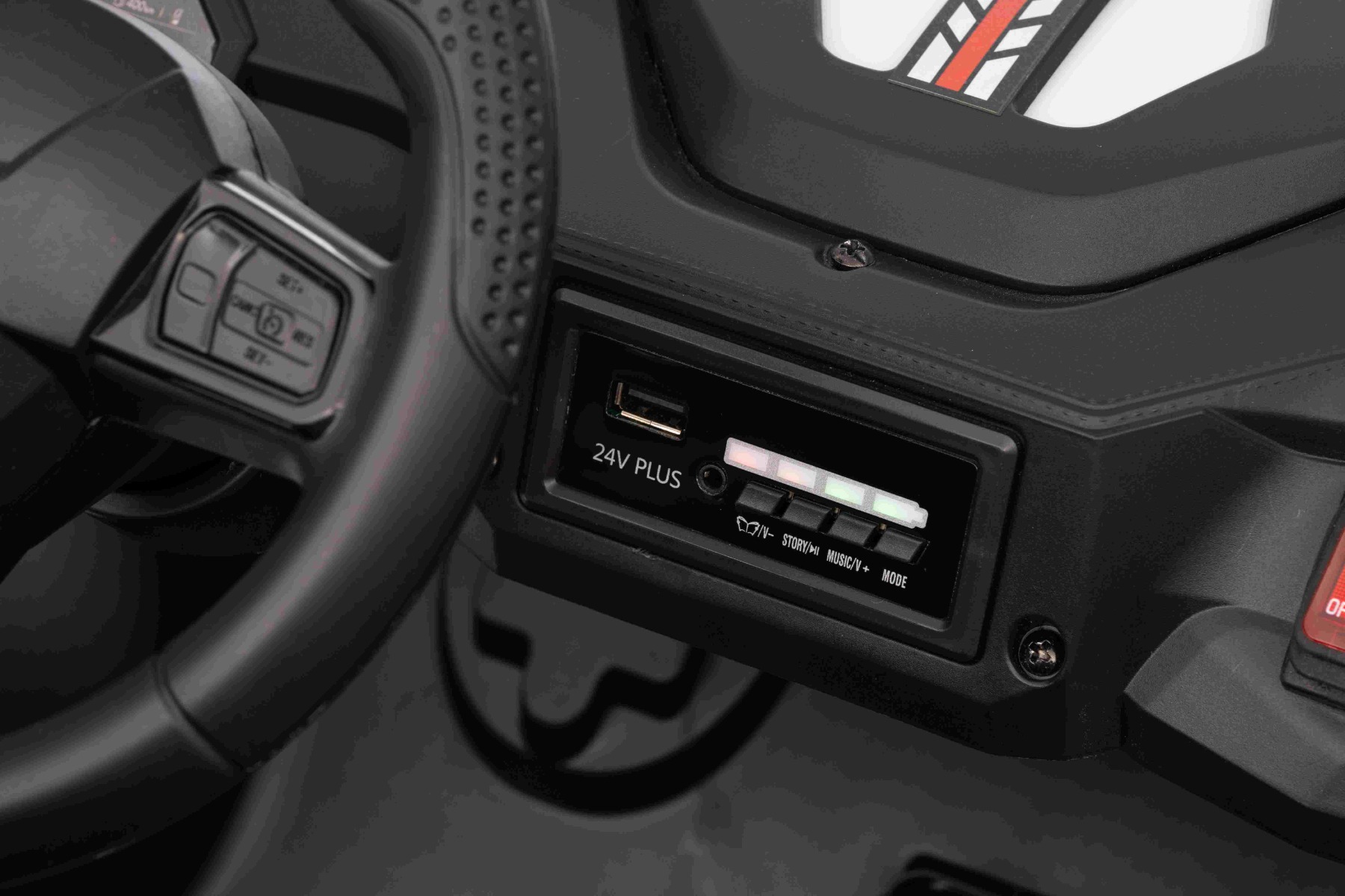 MP3-speler met batterijcapaciteitsindicator