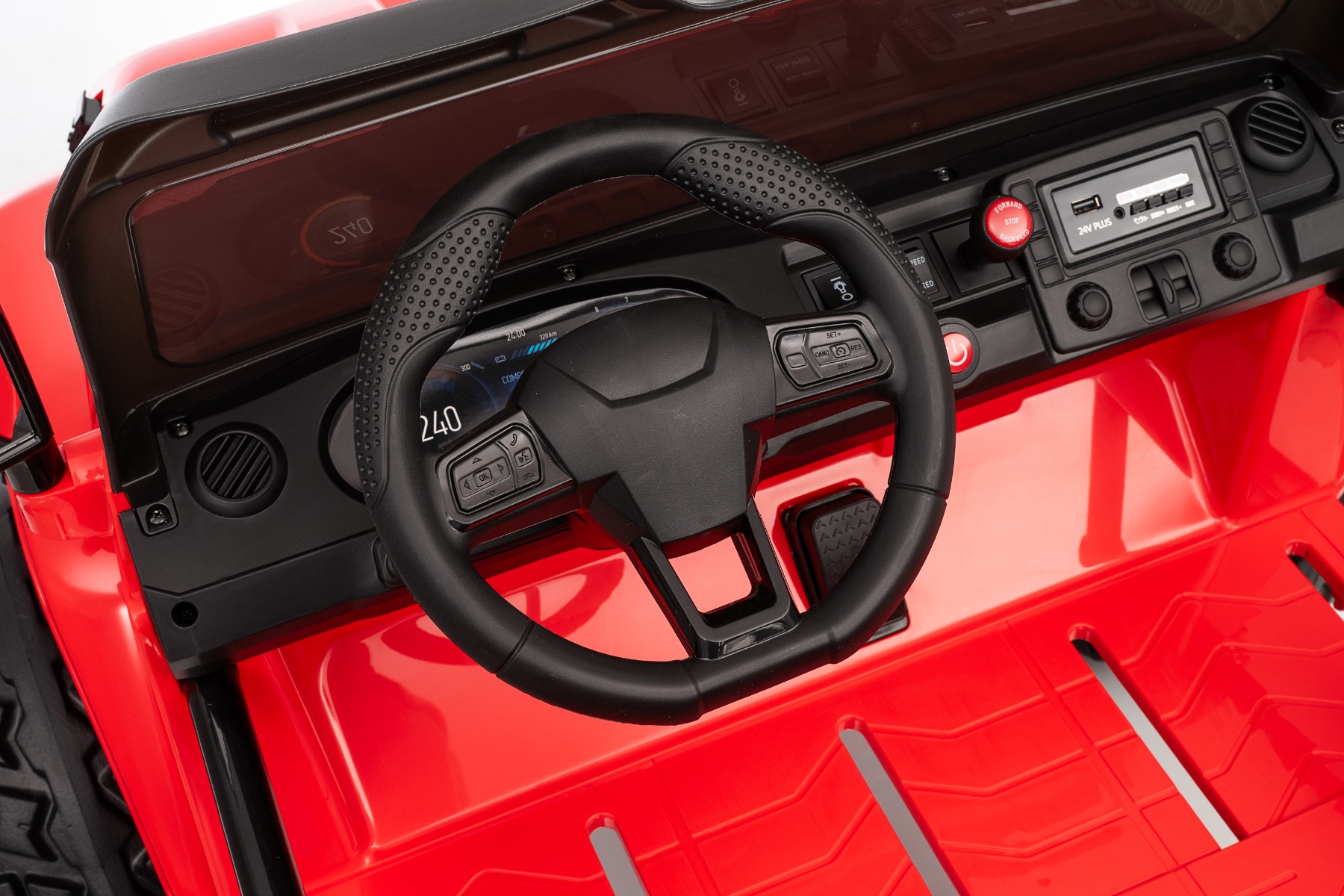 Multifunctioneel stuurwiel, MP3-speler met USB/AUX-aansluiting