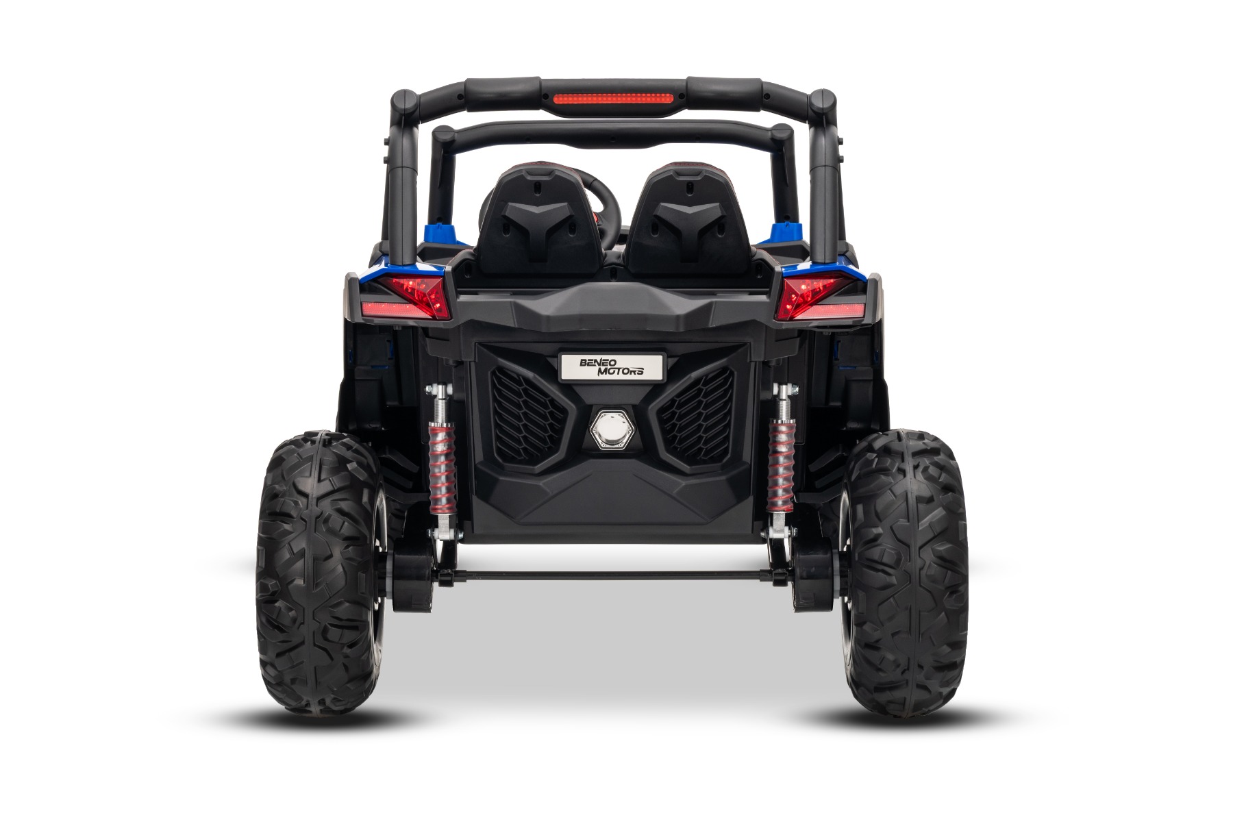 LED-achterlichten en hoogwaardige vering.