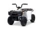 Gelicentieerde elektrische Arctic Cat 12V quad, achterwielaandrijving, wit, LED-verlichting, lithiumbatterij, 2 x 25W motoren