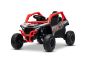 Electric Ride-on car Kawasaki TERYX KRX 1000 12V, red, single seat, rear axle suspension, 2.4 Ghz remote control, Lithium battery, 2 x 25W Engines, Openable protective frames, MP3 player with USB/AUX input, Licensed
