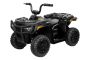 Gelicentieerde elektrische Arctic Cat 12V quad, achterwielaandrijving, zwart, LED-verlichting, lithiumbatterij, 2 x 25W motoren