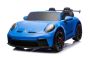 Elektrische kinderauto Porsche 911 GT3 24V met 4x4-aandrijving, blauw, tweezits, 2,4 GHz afstandsbediening, USB/AUX-ingang, 200W motoren, vering, lithiumbatterij, LED-verlichting voor en achter, ORIGINELE licentie