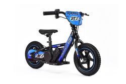 Elektrische kinderbalancer RIRIBIKE RTX3 24V (12"), blauw, Lithium-accu, 100W motor, Schijfrem, Verstelbare zachte PU-zitting