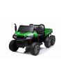 Boerderij elektrische auto RIDER 6X6 24V met 4-wielaandrijving 4 X 100W, 24V/7Ah batterij, EVA wielen, ophangassen, 2,4 GHz afstandsbediening, tweezitter, MP3 speler met USB / SD ingang, Bluetooth