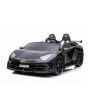 Electric Ride on Car Lamborghini Aventador 12V voor twee gebruikers, Zwart, Verticaal openende deuren, 2 x 12V Motor, 12V Accu, 2.4 Ghz afstandsbediening, Zachte EVA wielen, Vering, Soft start, MP3-speler met USB, Origineel gelicentieerd