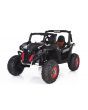 Electric Ride-On Toy Car RSX White - 2.4Ghz, 24V, 4 X MOTOR, remote control, two-seats in leather, Soft EVA wheels, FM Radio, Bluetooth