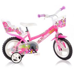 DINO Bikes - Kinderfiets 12"126RL - roze 2017