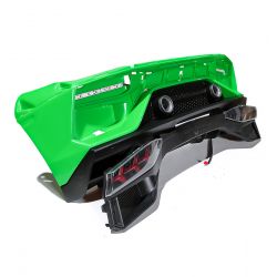 Achterbumper inclusief achterlichten - Lamborghini Aventador Two-seater groen gespoten
