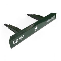 Metalen voorbumper voor USA Army auto 4X4