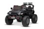 Elektrische Rijdende Auto Beneo Motors OFFRIDE 4x4² Tweezitter 12V, schwarz, MP3-speler met USB/AUX-ingang, 4x4-aandrijving, Lithiumbatterij, grote EVA-wielen met achterwielophanging, Afstandsbediening, LED-verlichting