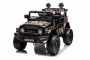 Elektrische kinderauto TOYOTA FJ CRUISER met achterwielaandrijving, Zwart, 12V accu, Hoog chassis, Brede zit, Achterasvering, LED-verlichting, 2,4 GHz afstandsbediening, MP3-speler met USB/AUX-ingang, Licentie