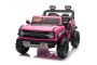 Ford Bronco XL Elektrische Ritwagen met Achterwielaandrijving, Gecertificeerd (Twee-Zitter),Roze, Lithium Batterij, Hoge Ophangings, Twee Zitplaatsen, Opgehangen Achteras, 2.4 GHz Afstandsbediening, MP3 Speler met USB Ingang, LED Verlichting