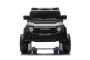 Elektrische kinderauto Toyota Landcruiser 12V, zwart, brede enkele stoel, 2,4 GHz afstandsbediening, USB / AUX-ingang, Bluetooth, vering, lithiumbatterij, LED-verlichting, 2 x 25W motor, ORIGINELE licentie