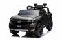 Elektrische loopauto FORD Ranger 12V, grijs, Leren stoel, 2,4 GHz afstandsbediening, Bluetooth/USB-ingang, Vering, 12V accu, Kunststof wielen, 2 X 30W motoren, ORIGINELE licentie