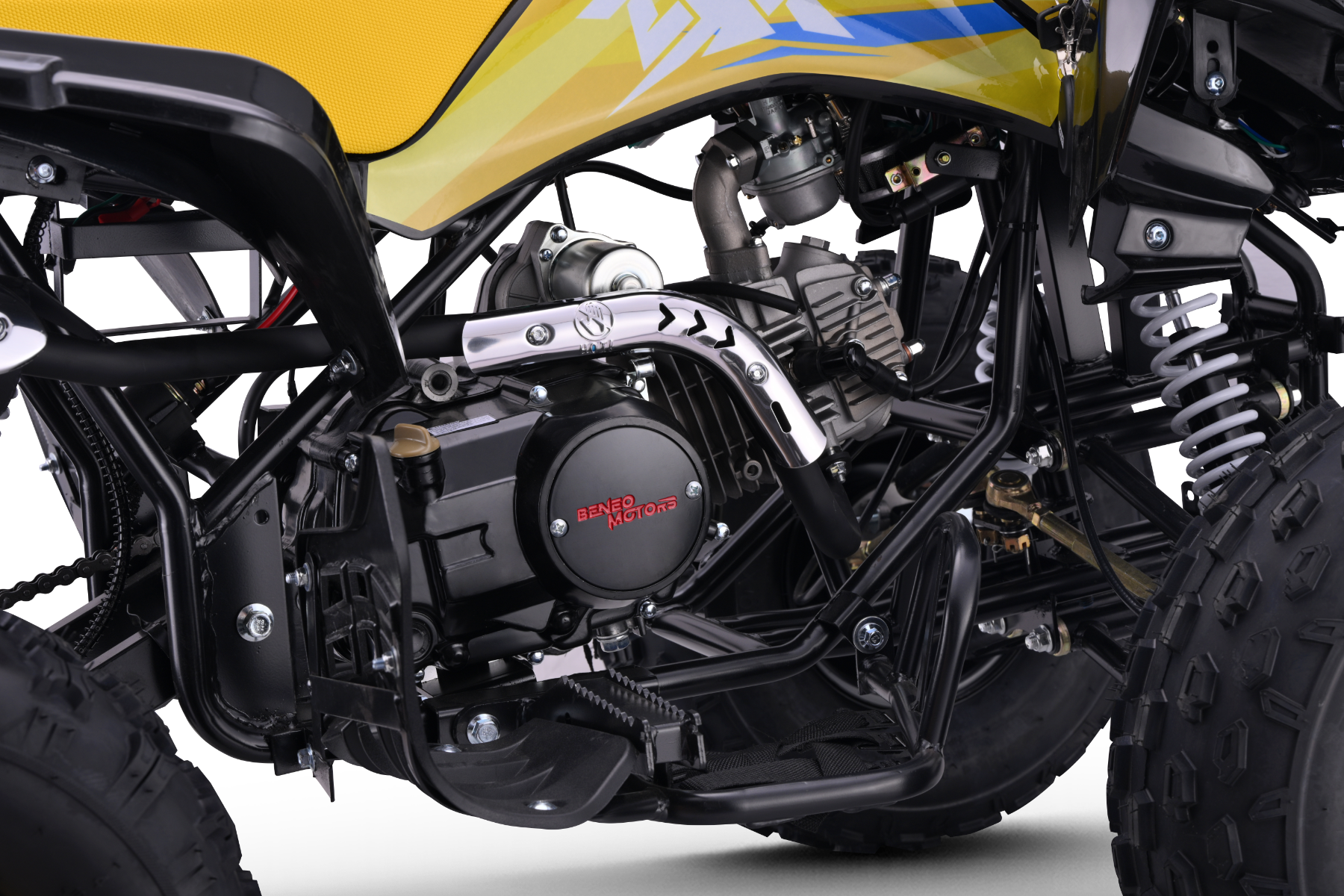 Viertaktmotor met automatische transmissie