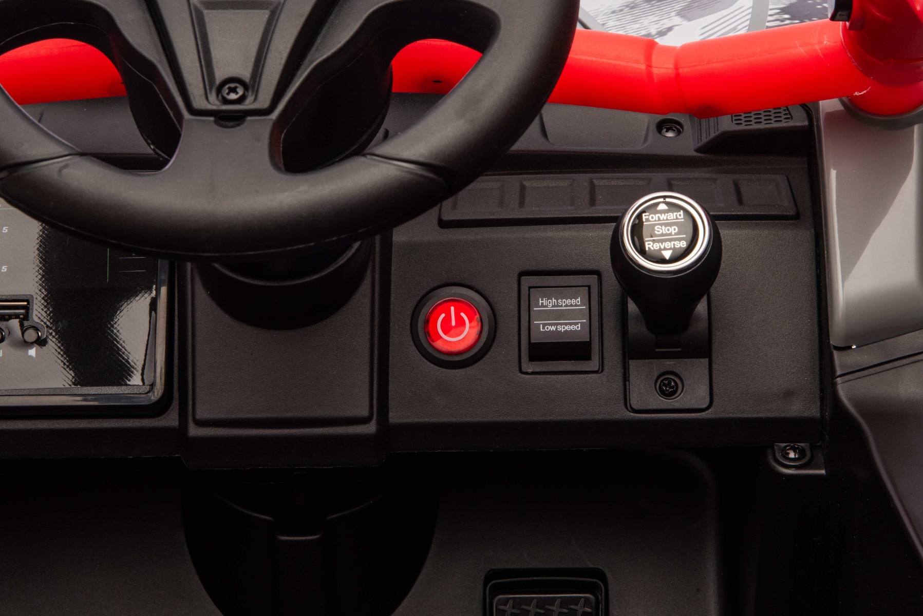 Richtinghendel, snelheidschakelaar