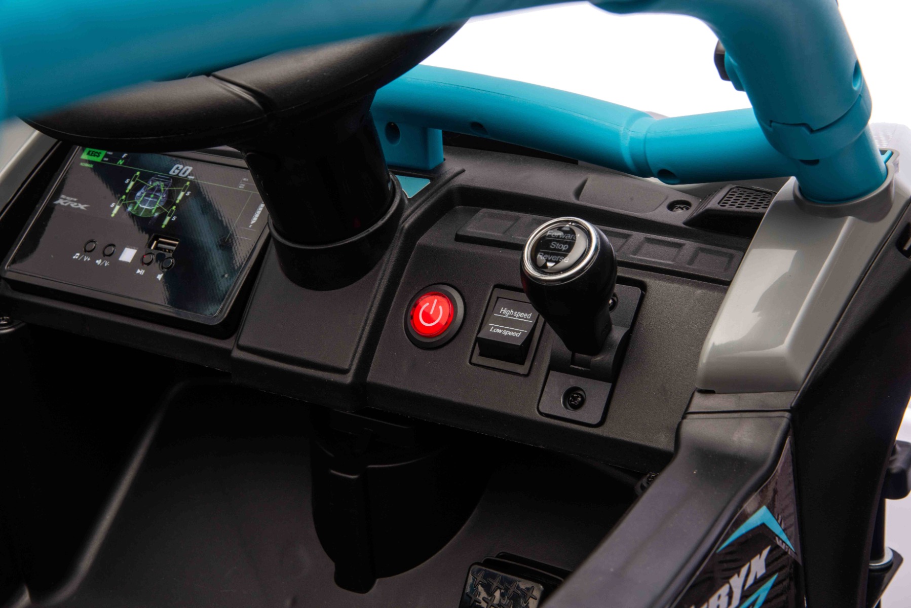 Richtinghendel, snelheidschakelaar