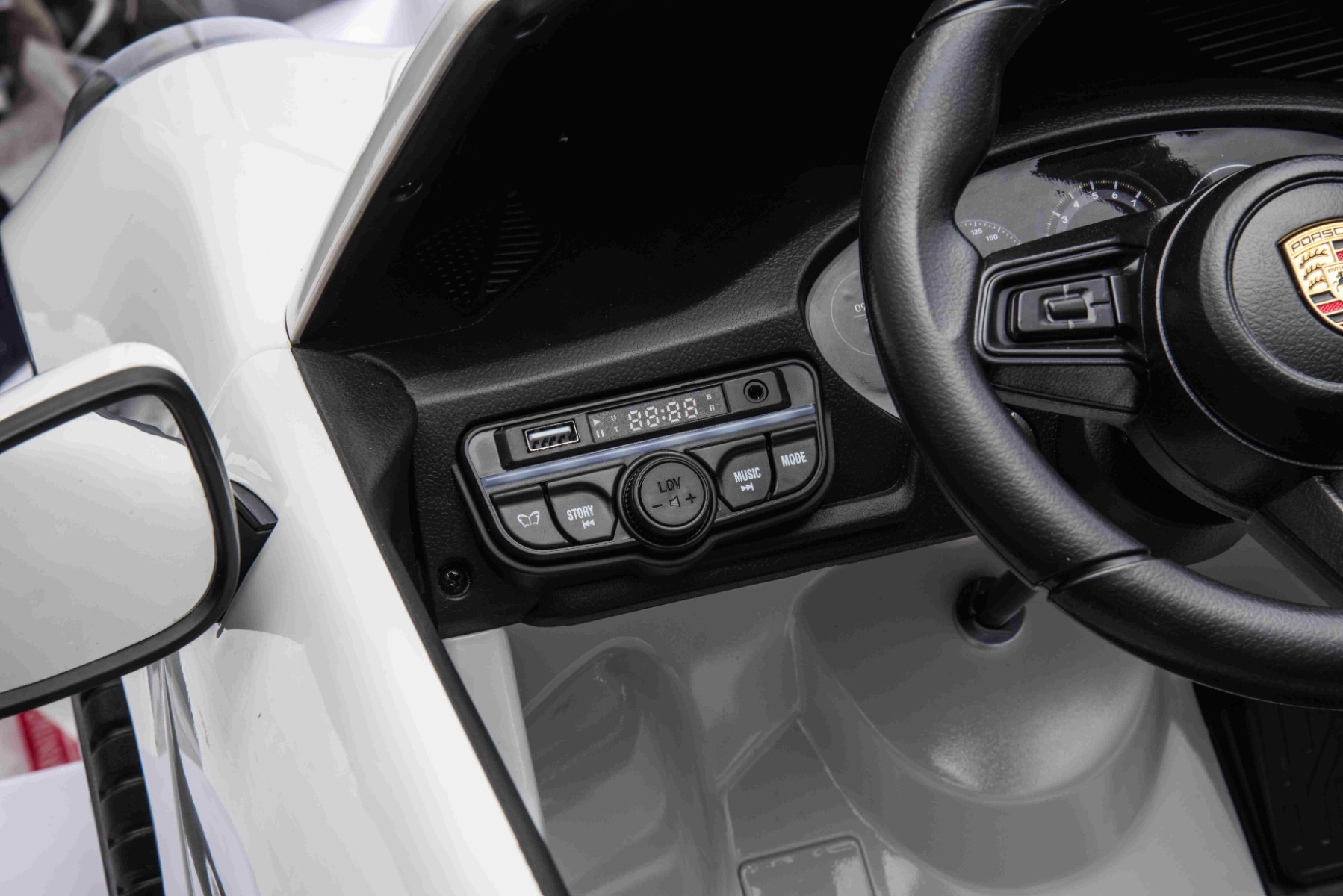 Multifunctioneel dashboardpaneel en stuurwiel